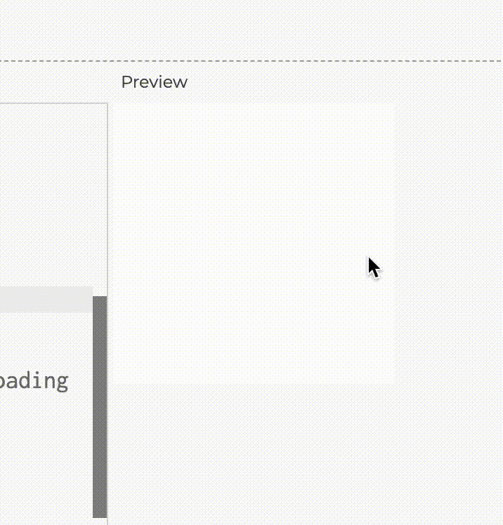 Two circles that change with the sound.