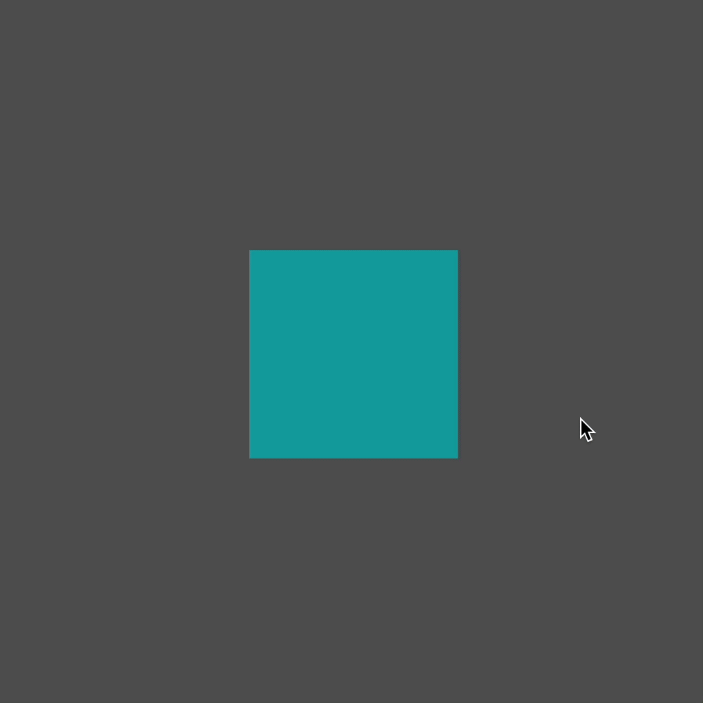 When the click button on the MakeyMakey is pressed it radiates circles