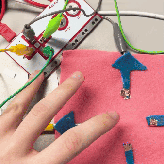 I added a down arrow that moves the circle down when the down arrow is clicked.